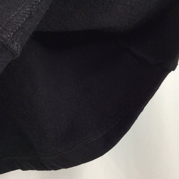 NWT Torrid 1 Fleece Skirt Womens Size 1X Black Drawstring Elastic Waist - Picture 4 of 6